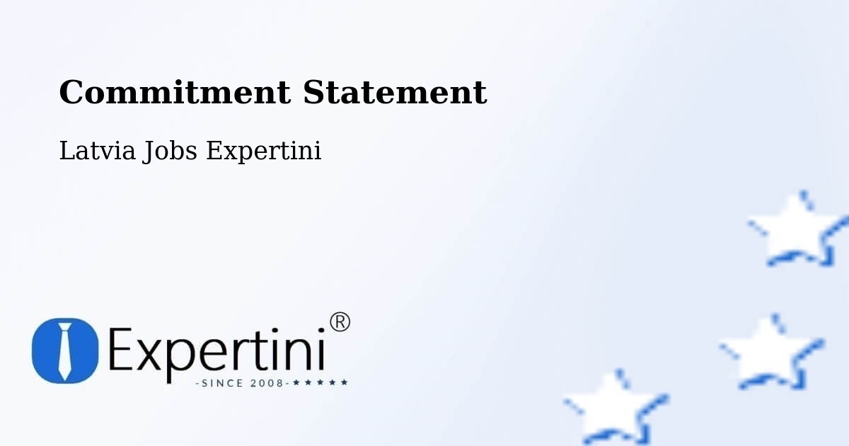 Corporate Commitment – Mālpils - Latvia Jobs Expertini